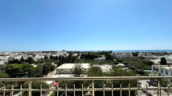 Appartement S+2 Meublé Vue Mer avec Parking – Nabeul