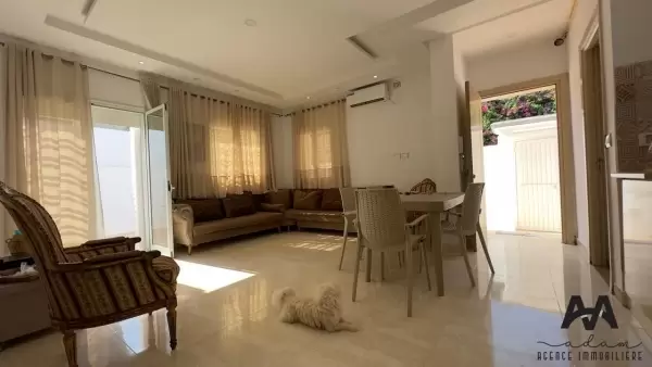 RDC de villa S+2 Meublé avec Terrasse – Mrezga Nabeul