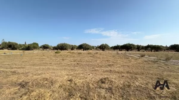 Terrain constructible de 800m² – 3 facades, Degdoug, Nabeul
