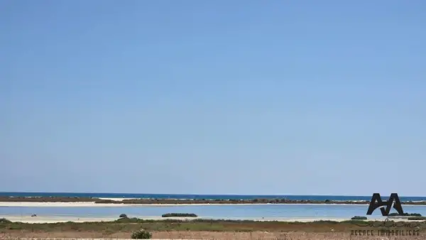 TERRAIN EXCEPTIONNEL AVEC VUE MER ET FLAMANTS ROSES À VENDRE – KORBA